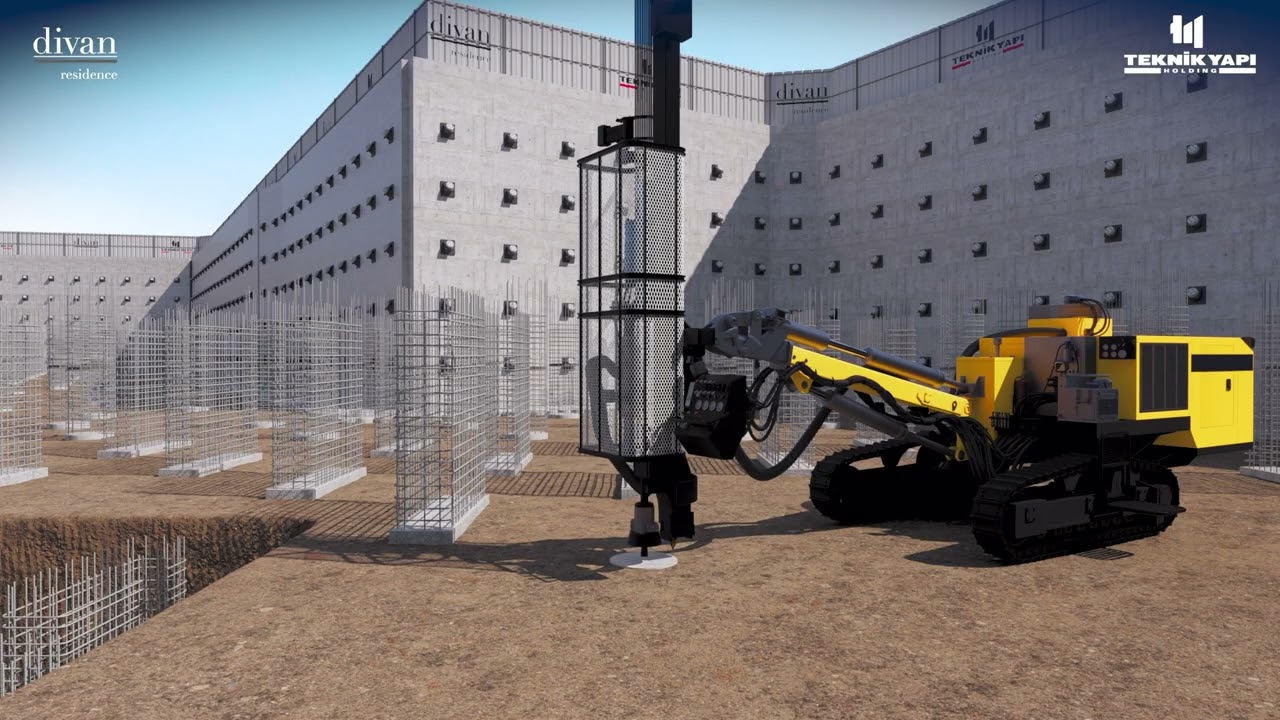 Divan Residence İzmir Zemin Güçlendirme Çalışmaları