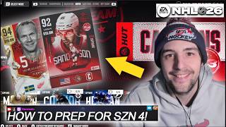EVERYTHING YOU NEED TO KNOW TO PREP FOR SEASON 4! I NHL 26 HUT