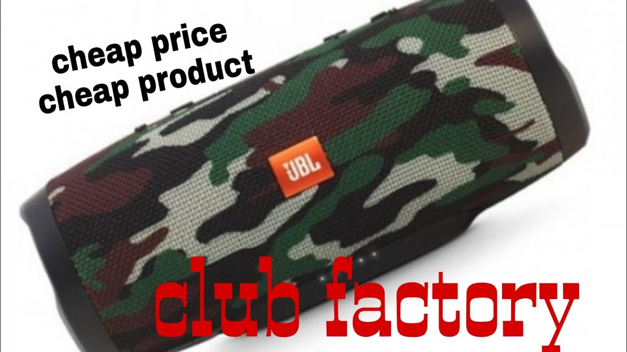 jbl bluetooth speaker club factory