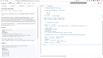 778. Swim in Rising Water : Leetcode