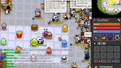 Rotmg-Breaking News-Crazy Uswest2 Stuff,Guy drops tops and opens dungs.