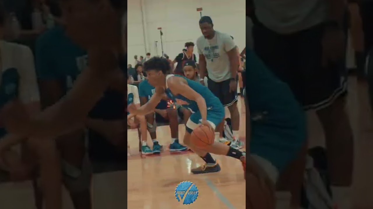 2 ranked in 2024 class Isaiah Elohim is a BUCKET! pgelite 