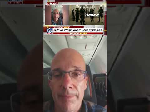 Passenger SPEAKS on experience after cockpit attack on Israel-bound flight #foxnews #news #shorts