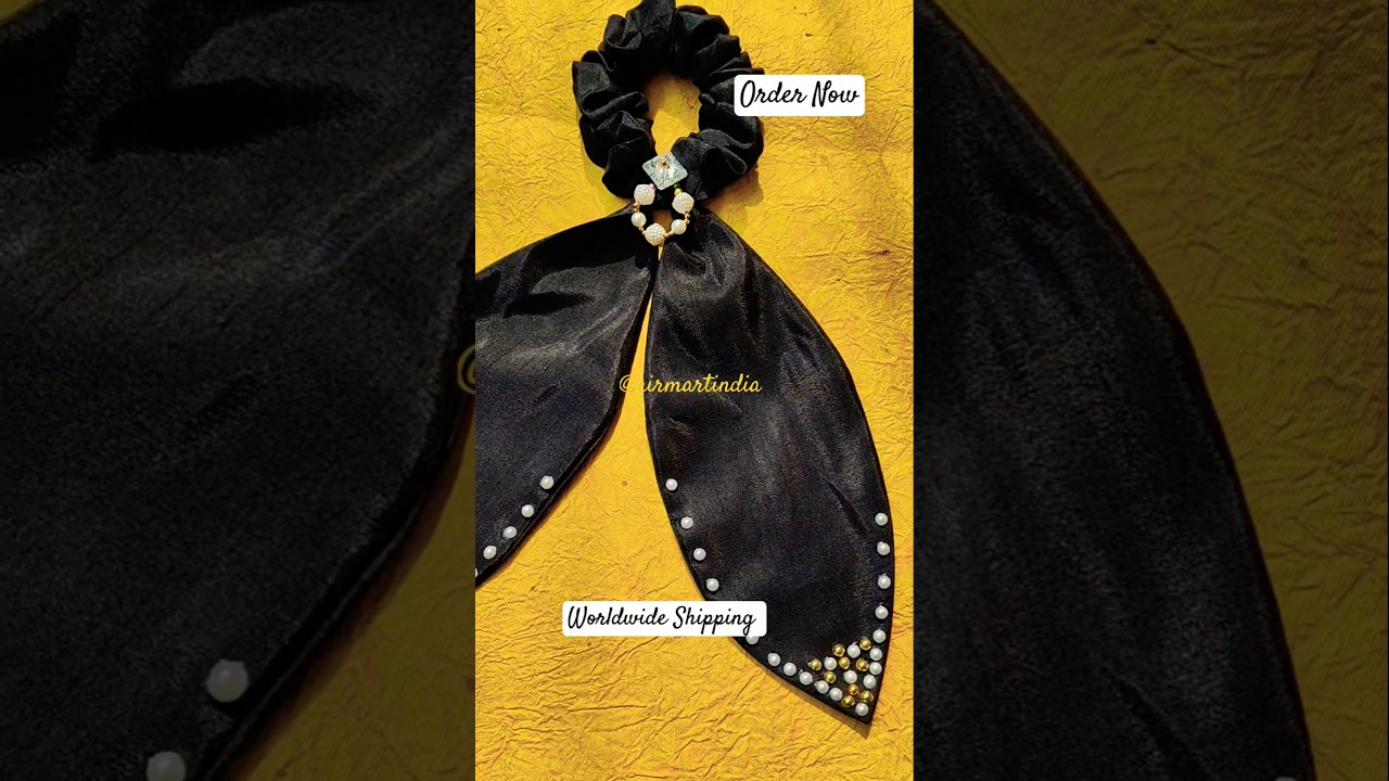 Cute Long Bunny Scrunchie 