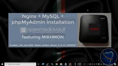 Install Nginx MySQL phpMyAdmin Mikhmon STB HG680P Armbian Linux dengan Openmediavault