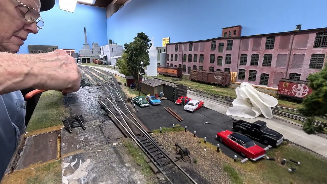 Track deconstruction on the Milwaukee Road's Des Moines Subdivision 