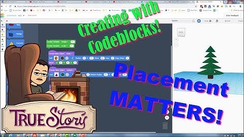 ALERT! Tinkercad Codeblocks  Variables.... Location, location, location!!!