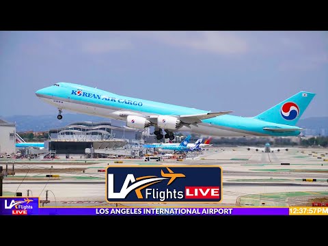 馃敶LIVE LAX AIRPORT ACTION! | Los Angeles AIRPORT PLANE SPOTTING | JULY 15, 2025