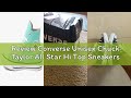 Review Converse Unisex Chuck Taylor All Star Hi Top Sneakers Navy, US Men's 8 / Women's 10