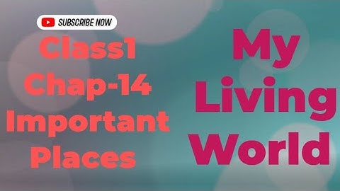 Dav class1 ka ||Chap-14 || Important  Places and its  Exercise