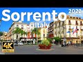 Sorrento, Italy Walking Tour 2022 (4k Ultra HD 60fps) – With Captions