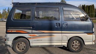 1994 Mitsubishi Bravo GT Turbo 4WD AT Kei Van WALKAROUND 