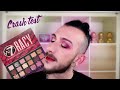 Crash test w7 Racy dupe Huda beauty Naughty Nude Palette