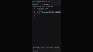 First Java Program for Beginners 😳 #shorts #javaprogramming #coding #javabeginner