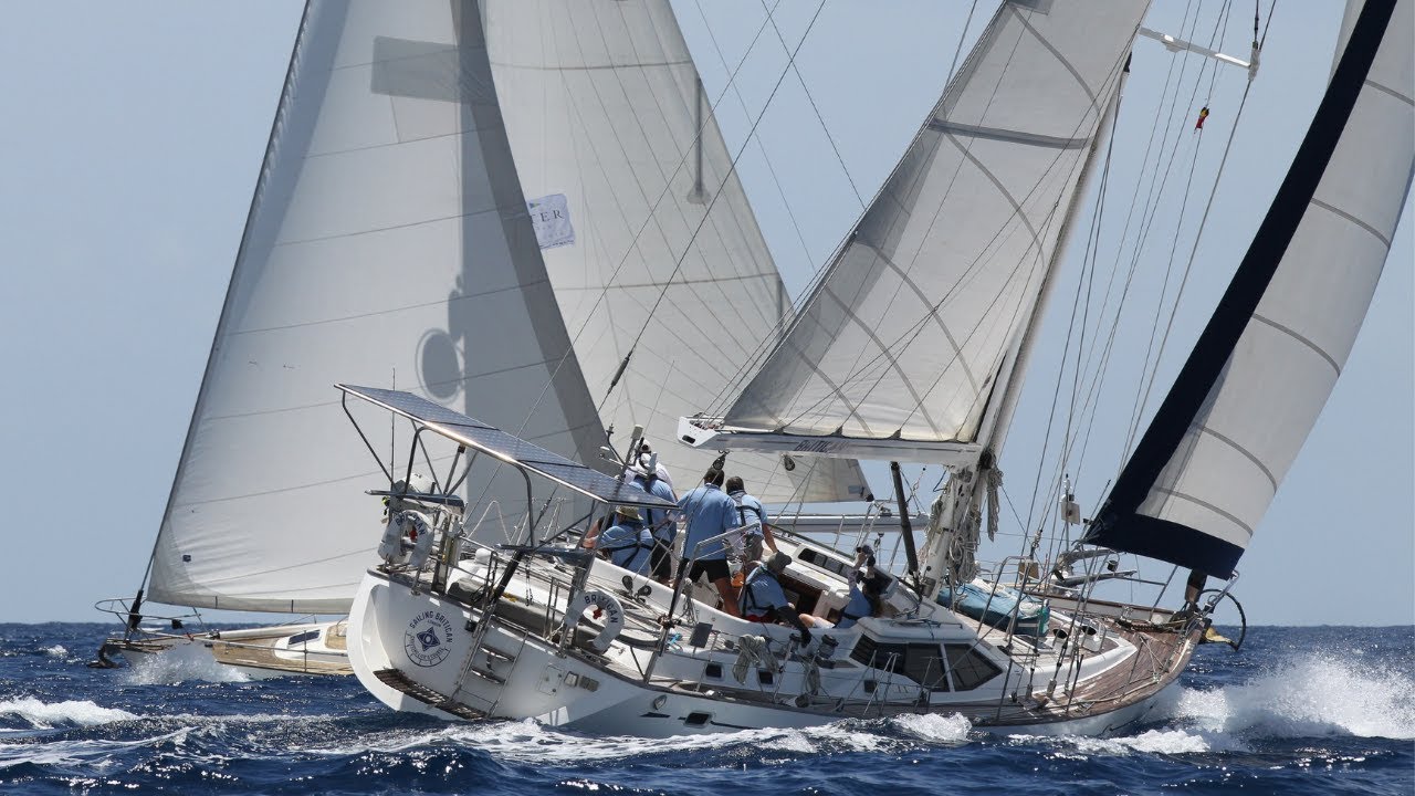 Sailboat Racing In Antigua | Liveaboard Sailing Cruisers that Race | Sailing Britican