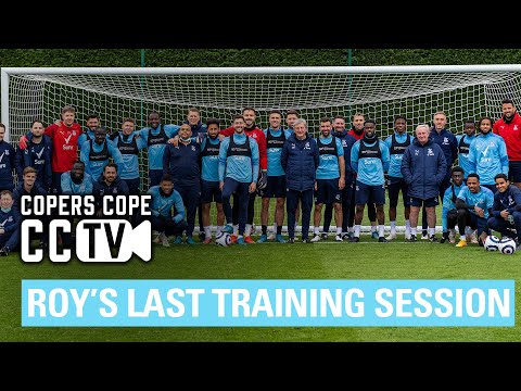 Roy Hodgson’s Last Training Session | CCTV