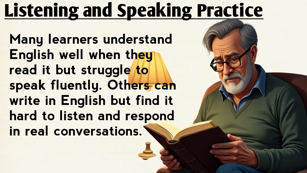 English Listening and Speaking Practice| Graded Reader |Learn to Speak ...