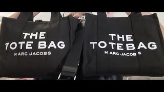 What's The Difference👀? Marc Jacobs The Tote Bag Mini "Original VS Replica"