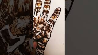 Wait For The End Mehendi Easy Design