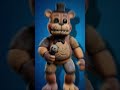 FNAF Plush Freddy Fazbear Five Nights At Freddys Animatronic Animations #shorts