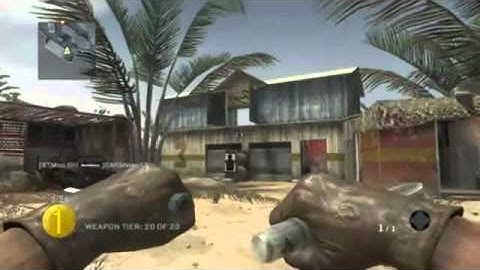 DESP153DIC0N - Lucky Ballistic Knife/Gun Game Final Kill. Black Ops Gameplay on Firing Range