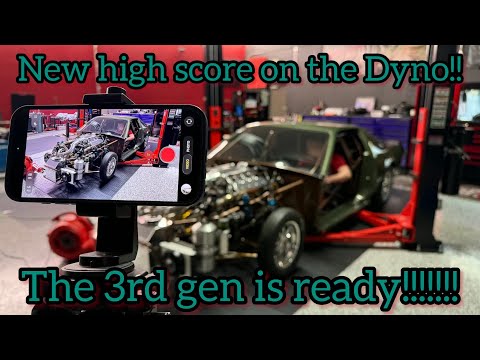 We laid down 2,103 rwhp with the green 3rd gen! New Dyno high score at the shop. Now it’s time race!