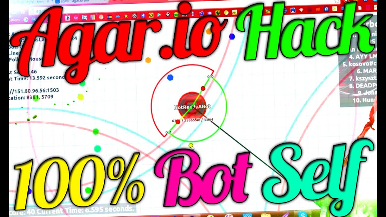 TUTO | Hack Agar.io ! ( BOT Self Working ) - YouTube