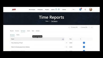 SkTech: Simplify Project-Based Time Tracking | Events Menu Walkthrough