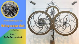 How to design & make an original mechanical pendulum clock. Part 1. 'Prototype' Wealth