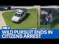 Police chase lapd in pursuit of allegedly stolen vehicle