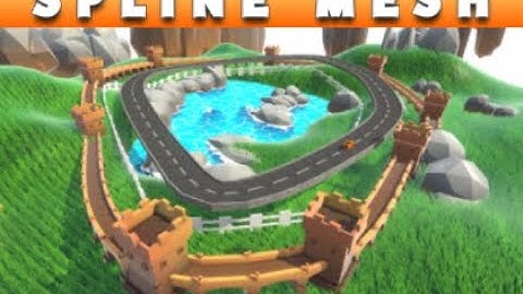 Unity - Spline Mesh Asset