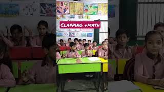 easy math activity । math clapping। multiple activity। math with fun # shorts #easyclappingactivity