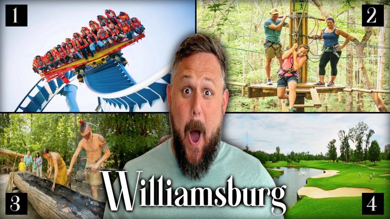Top 10 Fun Things To Do in Williamsburg Virginia! - YouTube