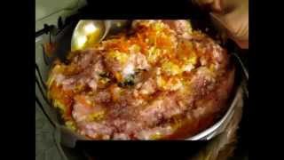 Запеканка с мясным фаршем в слоеном тесте Запеканка с мясным фаршем в слоеном тесте