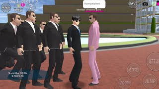 HOW TO PLAY BOSS YAKUZA HIMAWARI CATCH BOSS YAKUZA MOMOGUMI | SAKURA SCHOOL SIMULATOR