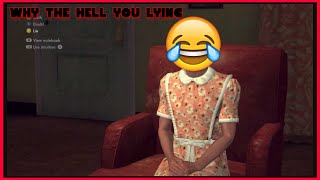 La Noire Accusing Everybody Of Lying - Being A Jerk - Funny Moments