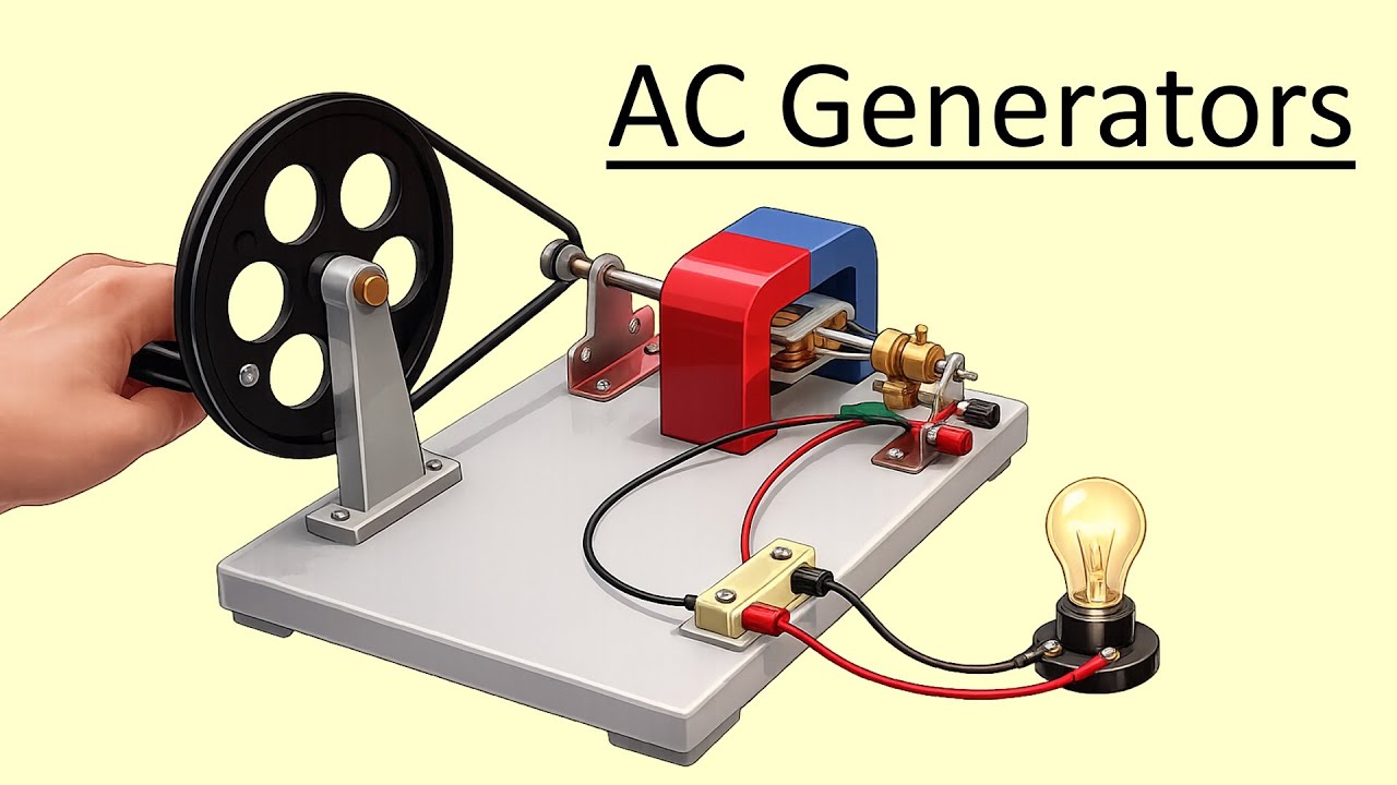 7.14 Как работает генератор переменного тока?