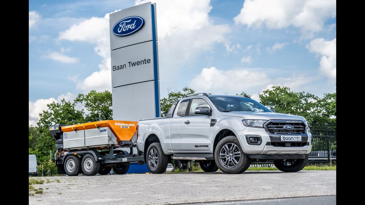 Ford Ranger met Epoke zoutstrooier