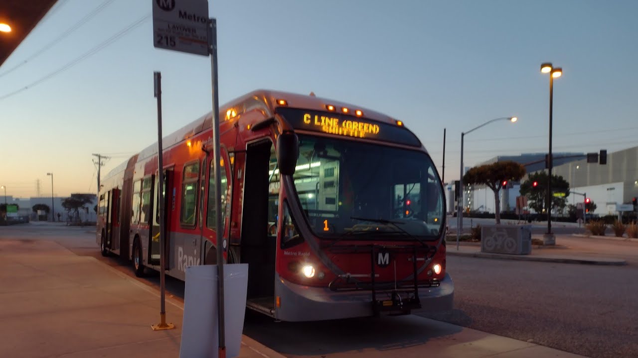 Short Ride LA Metro Line 853 Redondo Beach Station to El Segundo Station
