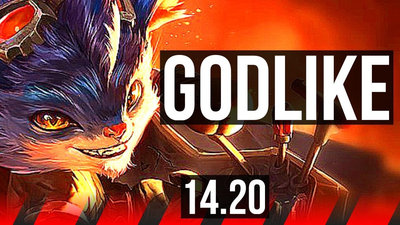 52k RUMBLE vs FIORA (TOP) | 52k DMG, 14/3/11, Godlike | EUW Master | 14.20 ...