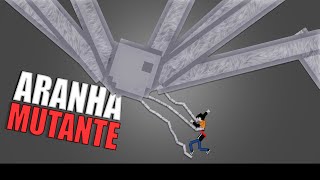 Nova Aranha Gigante Mutante no People Playground com Mods