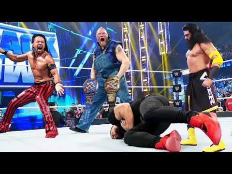 WWE 27 May 2022 Roman Reigns VS. Shinsuke Nakamura VS. Brock Lesnar VS. All Raw & Smackdown