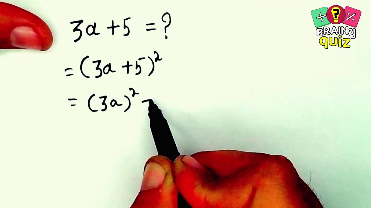 i am Solving 3a+5 = ️ #math Simple - YouTube