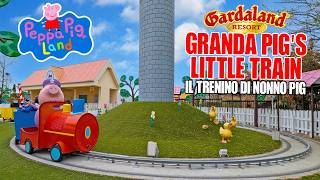 Grandpa Pig’s Little Train in PEPPA PIG LAND at Gardaland Resort (April 2026) [4K]