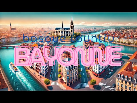 BAYONNE, BASQUE COUNTRY , FRANCE  [4K]