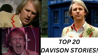 Top 20 Fifth Doctor Stories - Ranking The Peter Davison Era