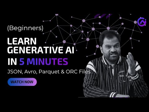 JSON, Avro, Parquet & ORC Files Explained in 5 Minutes | Row vs Column Oriented Data | GenAI99