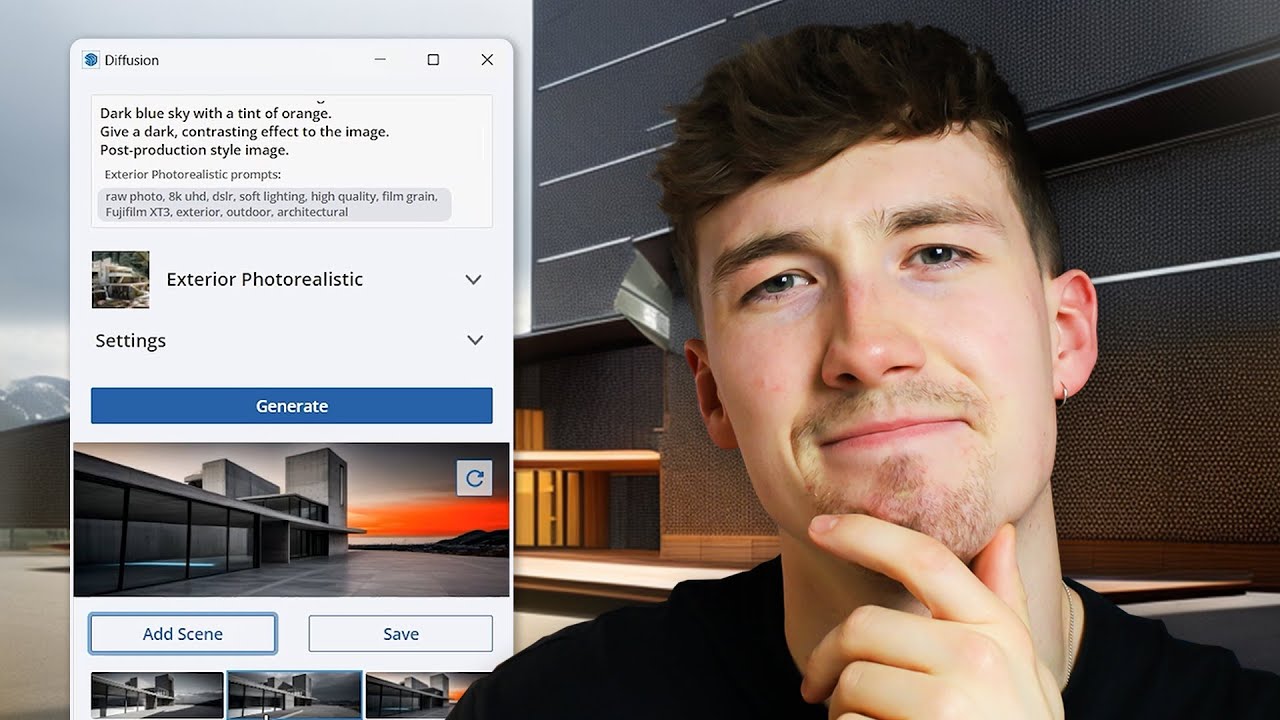 My First Time Using Generative AI in Architecture: Honest Reaction to SketchUp Diffusion