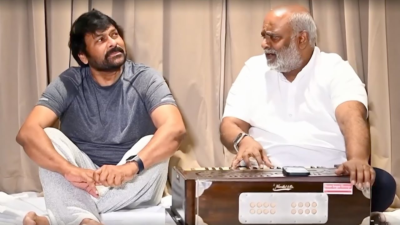 MM Keeravani Sings Chukkallara Song For Megastar Chiranjeevi | MS Talkies