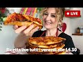 Pizzette rosse come quelle del forno, non le comprerai più 🍕 LIVE